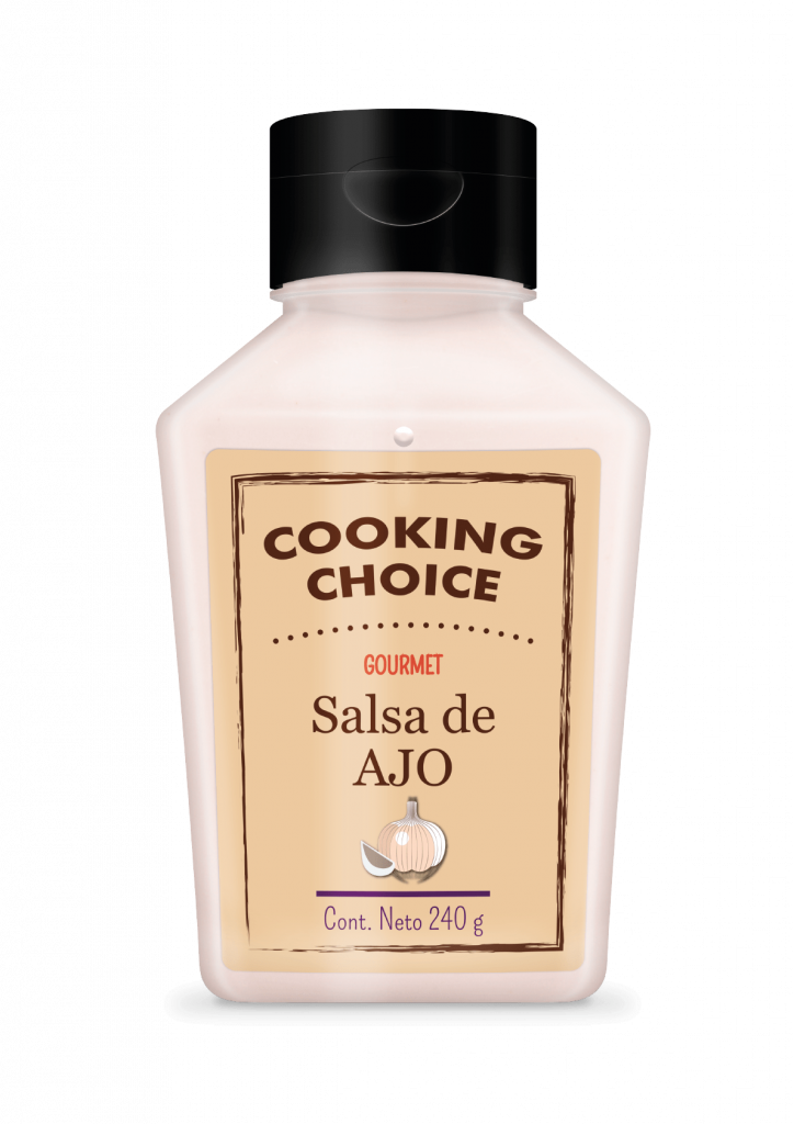 La mejor salsa con sabor natural a ajo capaz de añadir un toque inconfundible de sabor a sánduches, verduras y más. Perfecta para utilizarla como un aderezo o salsa.