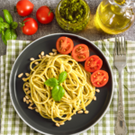 Pasta con Salsa Pesto